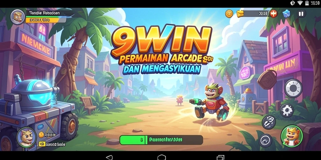 Tampilan gameplay dari 9WIN yang penuh aksi dan tantangan.