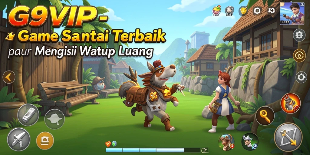Screenshot gameplay G9VIP menampilkan tantangan dan kesenangan dari permainan Casual.