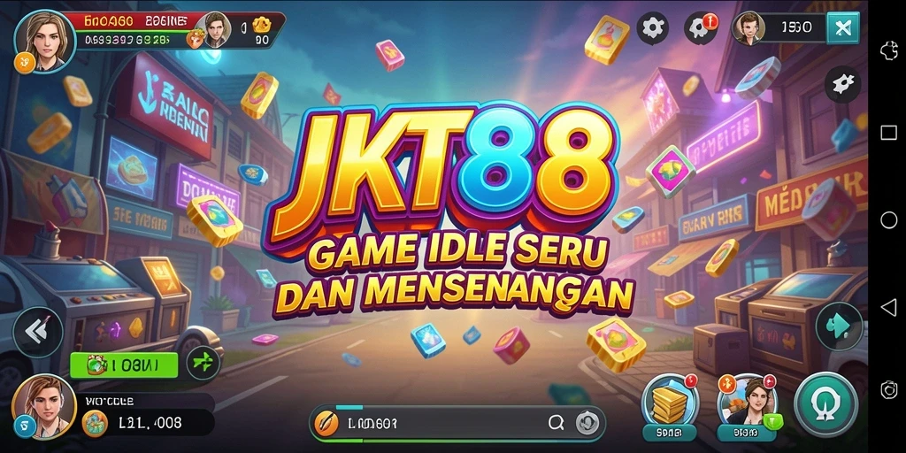Tampilan gameplay JKT88 dengan elemen Idle yang menarik.