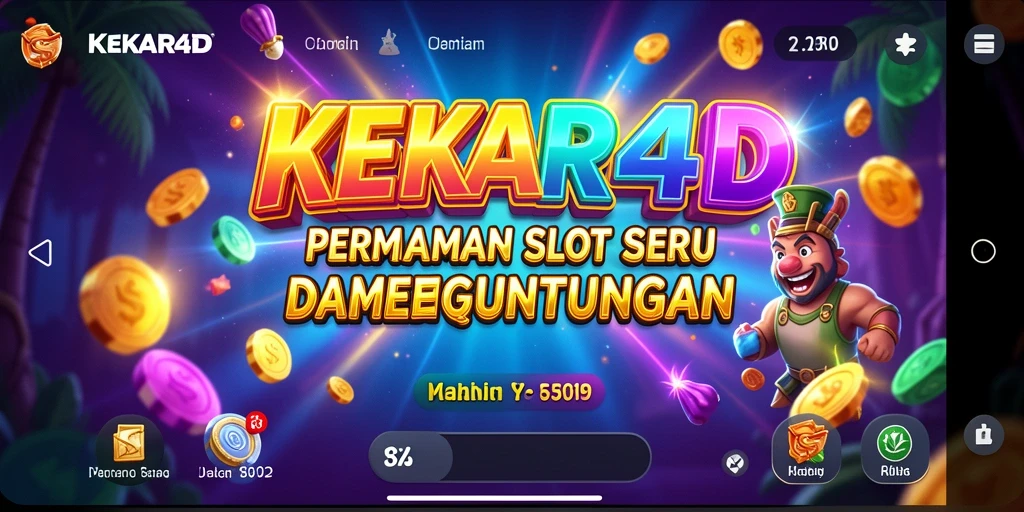 Tampilan seru gameplay Slot di KEKAR4D.