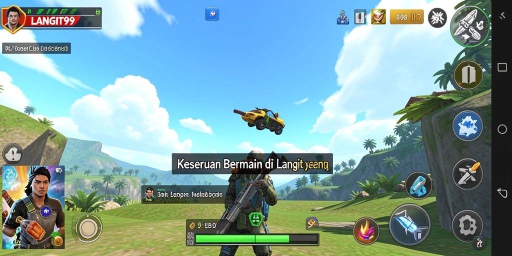 Tangkapan layar LANGIT99 menunjukkan gameplay yang mengasyikkan dan warna-warni.