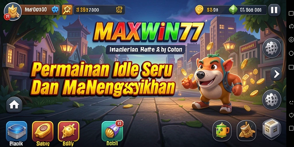 Tampilan menarik gameplay <strong>Idle</strong> di <strong>MAXWIN77</strong> dengan berbagai karakter.