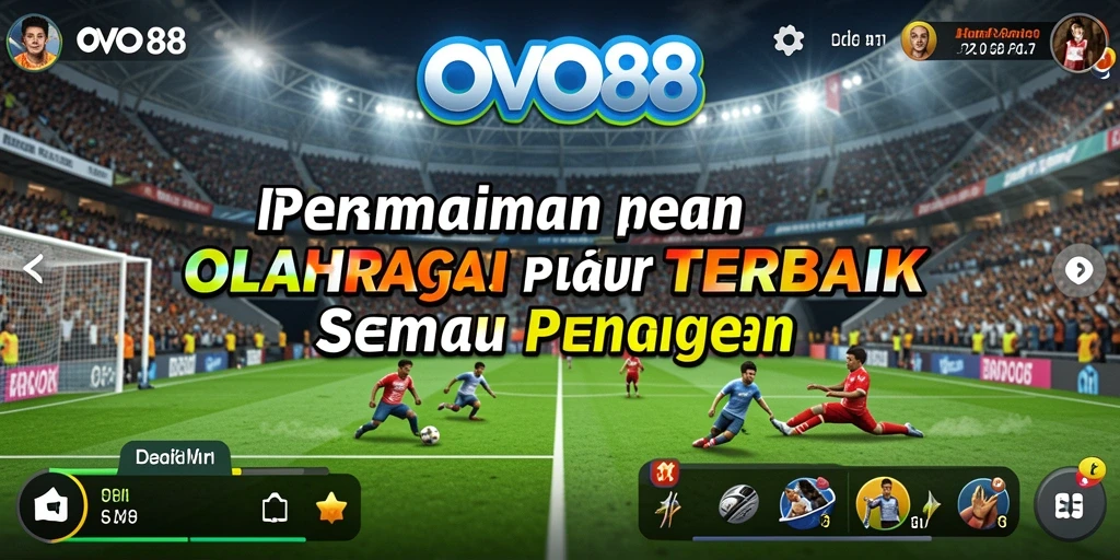 Gameplay seru OVO88 dengan aksi olahraga langsung.
